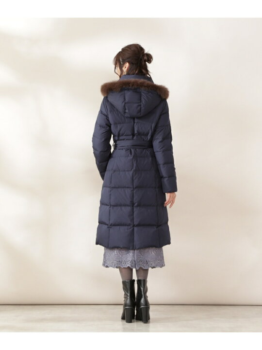 楽天市場】ファー付きロングダウンコート PROPORTION BODY DRESSING 