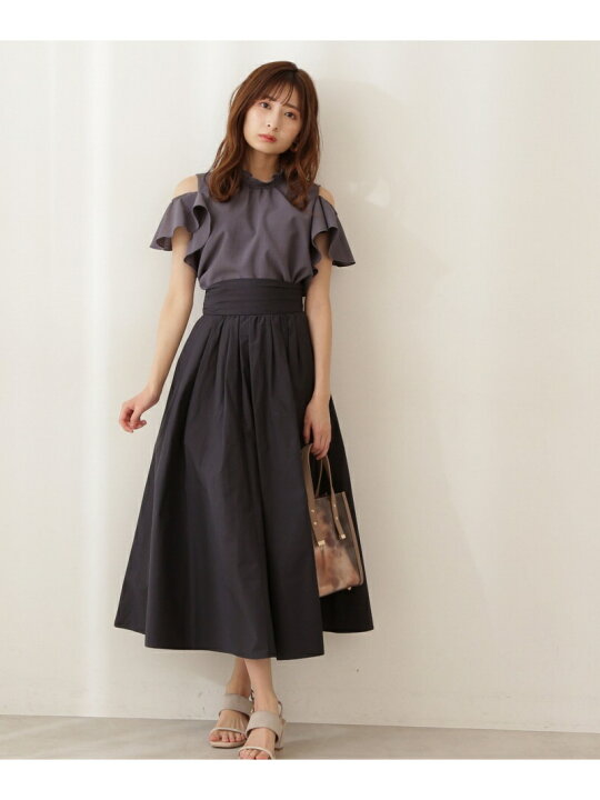 楽天市場】【SALE／50%OFF】ギャザーロングスカート PROPORTION BODY  