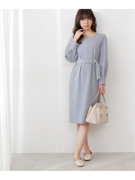 楽天市場】【SALE／50%OFF】スリットパールタイトワンピース 