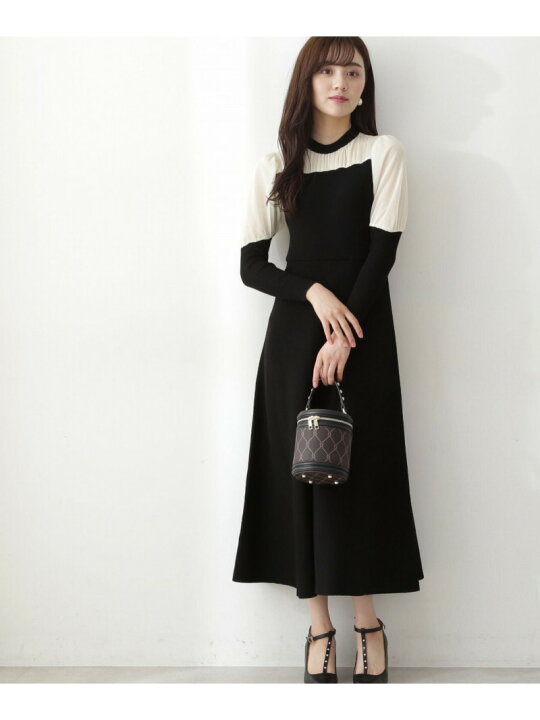 楽天市場】【SALE／50%OFF】シアーパフニットワンピース PROPORTION 