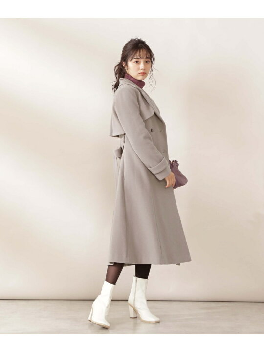楽天市場】｜美人百花11月号掲載｜ウールトレンチコート PROPORTION  