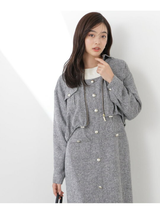 楽天市場】【SALE／30%OFF】スプリングツイードブルゾン 26SS 