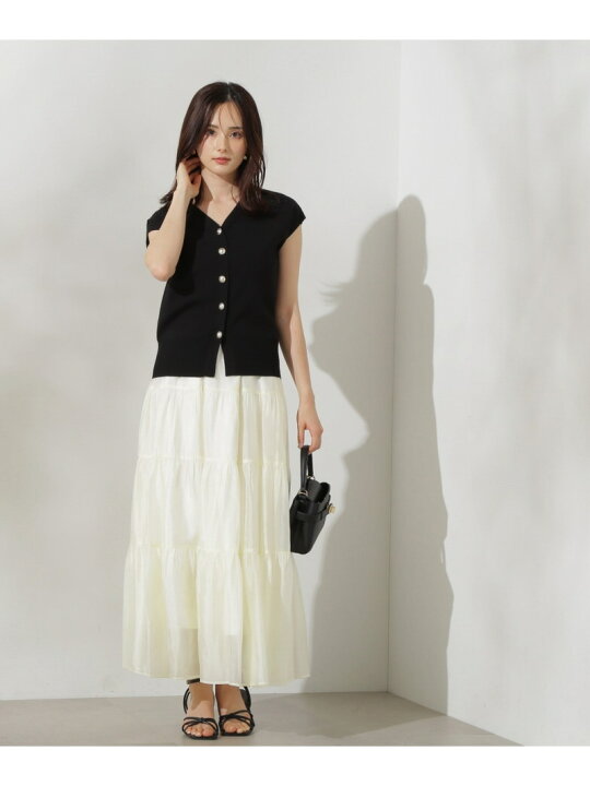楽天市場】シアーティーアードスカート PROPORTION BODY DRESSING  