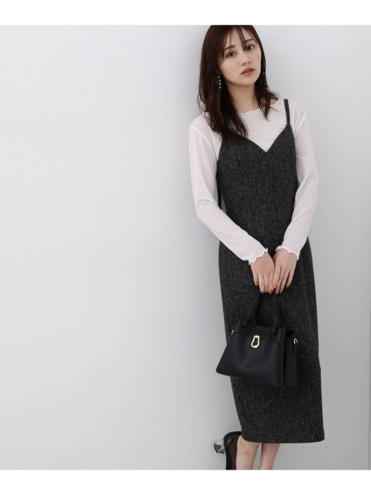 楽天市場】【SALE／50%OFF】ツイードキャミジャンスカ 24SS PROPORTION 