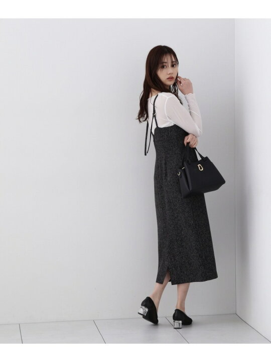 楽天市場】【SALE／50%OFF】ツイードキャミジャンスカ 24SS PROPORTION  