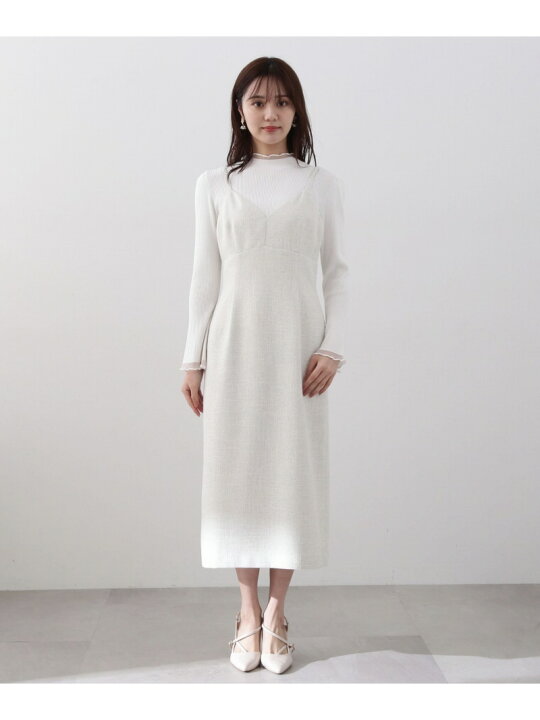 楽天市場】【SALE／50%OFF】ツイードキャミジャンスカ 24SS PROPORTION 