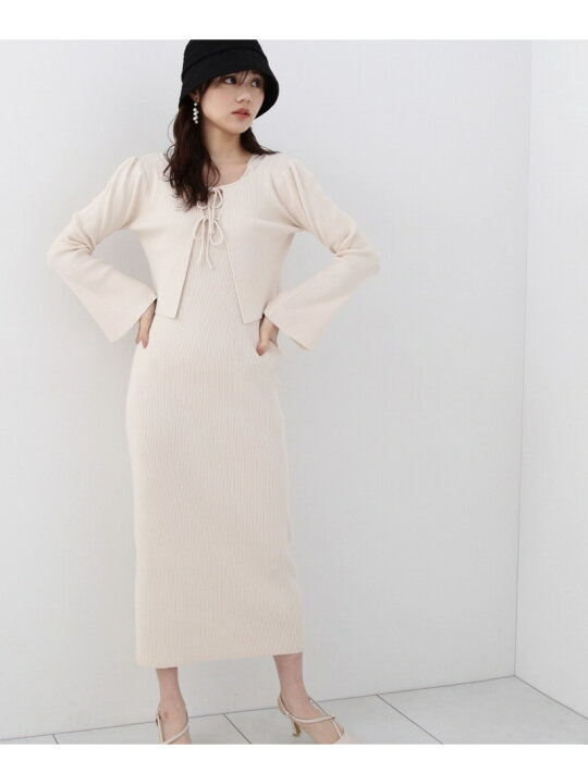 楽天市場】【SALE／50%OFF】リボンニットSET UP 24SS PROPORTION BODY 