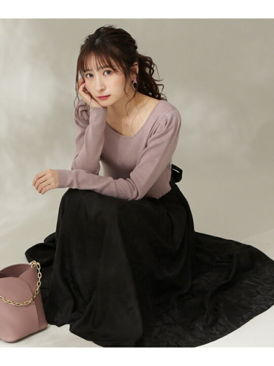 楽天市場】【SALE／10%OFF】｜美人百花12月号掲載｜ジャガードニット 
