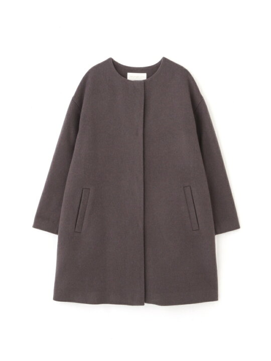 PROPORTION BODY DRESSING（プロポーションボディドレッシング）の「【美人百花4月号掲載】カラートレンチコート（トレンチコート）」  - WEAR [プロポーションボディドレッシング] 該当なし 【美人百花4月号 掲載商品】 デザイントレンチコート レディース 【美品】PROPOTION プロポーション＊レスキュールノーカラーミドルコート