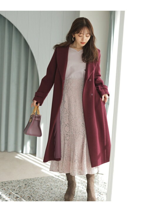 楽天市場】【SALE／30%OFF】｜美人百花11月号掲載 ｜ ウールガウン 