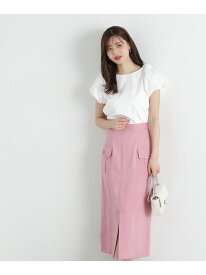 【SALE／30%OFF】ポケット付きナロースカート PROPORTION BODY DRESSING プロポーションボディドレッシング スカート その他のスカート ピンク ネイビー ベージュ【RBA_E】【送料無料】[Rakuten Fashion]
