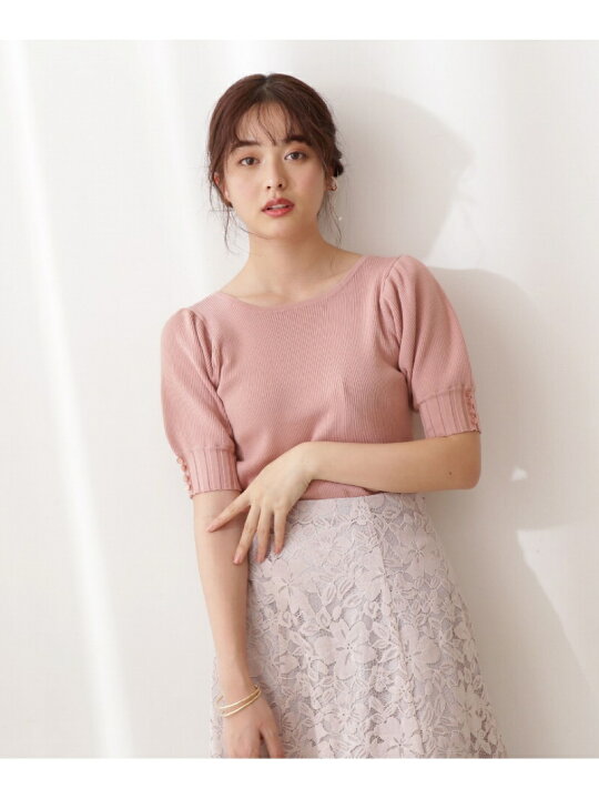 楽天市場】【SALE／30%OFF】チェンジリブパフスリーブニットマシン 