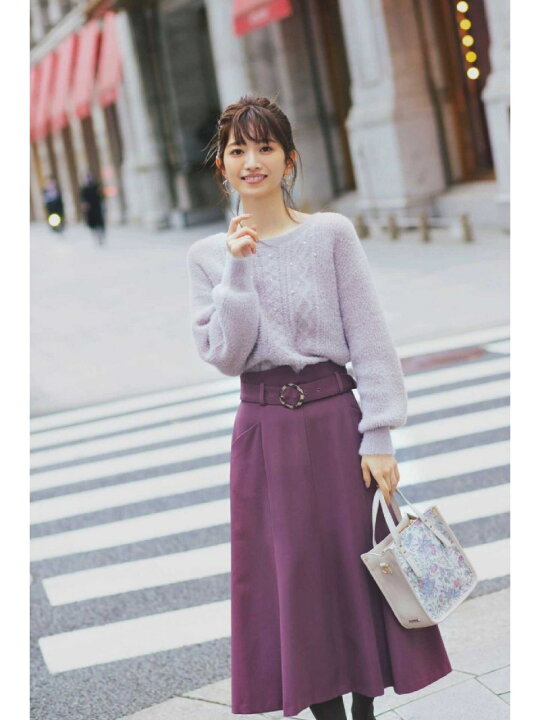 楽天市場】【SALE／50%OFF】ベルト付マーメイドスカート PROPORTION 