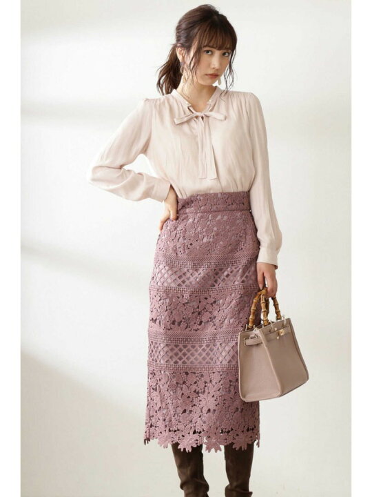 楽天市場】【SALE／30%OFF】切替レースタイトスカート PROPORTION BODY  