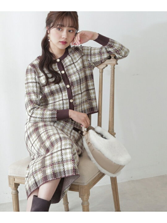 楽天市場】【SALE／50%OFF】チェックジャガードセットアップ 