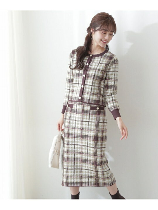楽天市場】【SALE／50%OFF】チェックジャガードセットアップ  