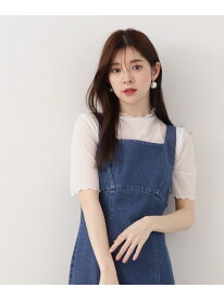 ボトルネックシアーインナー PROPORTION BODY DRESSING プロポーションボディドレッシング トップス カットソー・Tシャツ ホワイト ブラック【送料無料】[Rakuten Fashion]