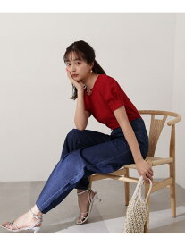 2Wayストラップカットソー PROPORTION BODY DRESSING プロポーションボディドレッシング トップス カットソー・Tシャツ レッド ブラック ホワイト【送料無料】[Rakuten Fashion]