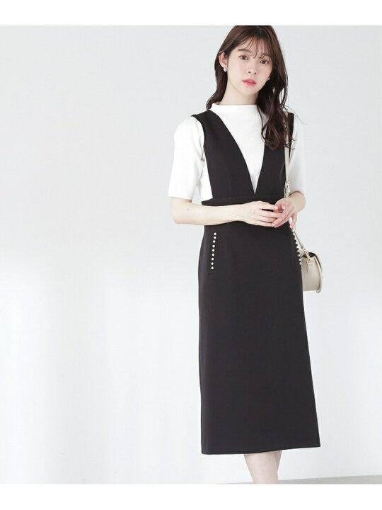 楽天市場】【SALE／10%OFF】パールポケットタイトジャンスカ  