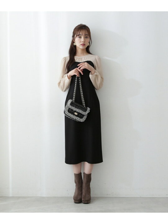 楽天市場】【SALE／20%OFF】ハートカットデザインタイトワンピース  