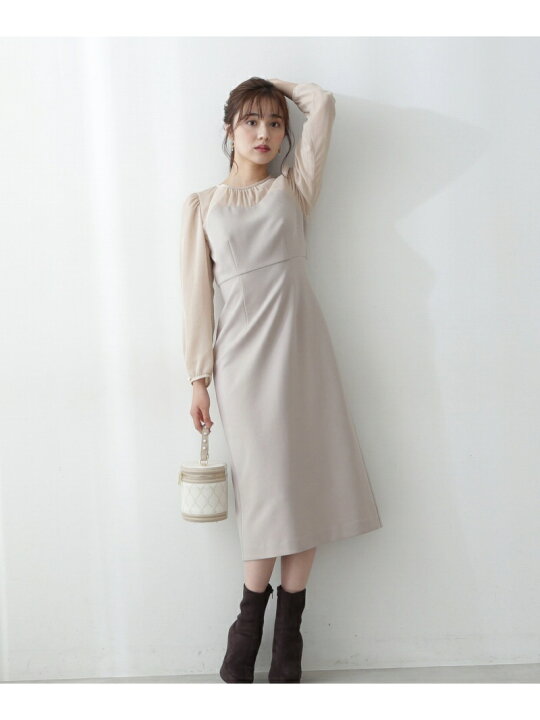 楽天市場】【SALE／20%OFF】ハートカットデザインタイトワンピース  