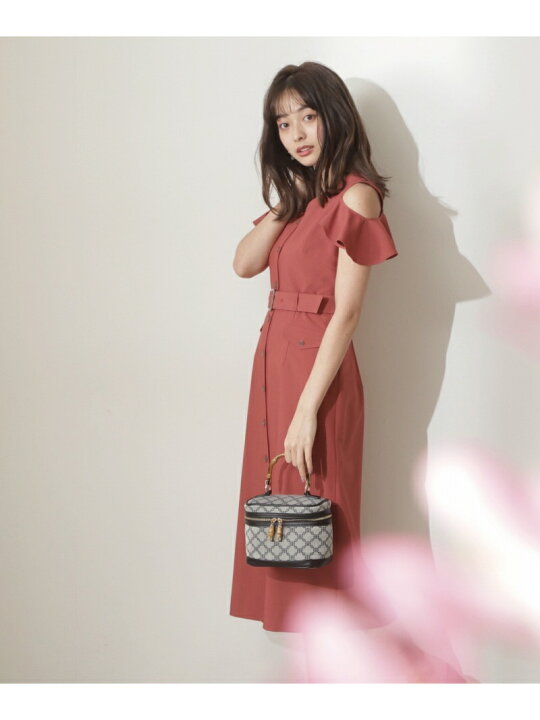 楽天市場】【SALE／30%OFF】オープンショルダータイトワンピース 