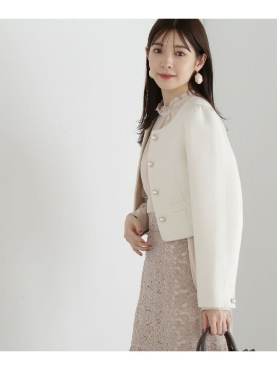 楽天市場】【SALE／50%OFF】ツイードコンパクトジャケット PROPORTION 
