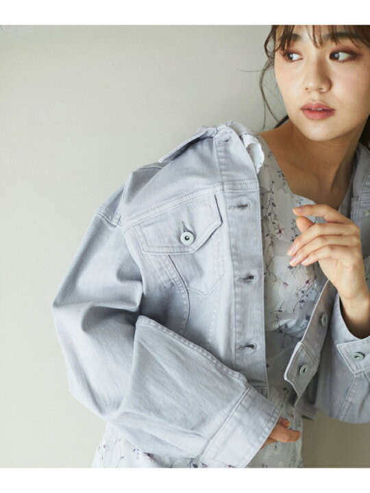 楽天市場】【SALE／30%OFF】ショート丈ボリュームスリーブデニムG 