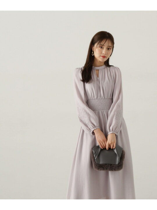 楽天市場】スリーブエンブロイダリーワンピース 24AW PROPORTION BODY 