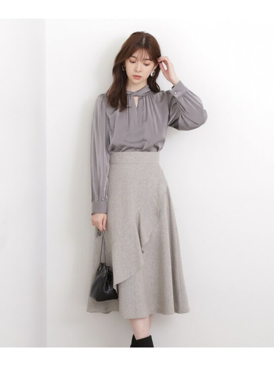 楽天市場】【SALE／50%OFF】ラッフルフレアスカート PROPORTION BODY 