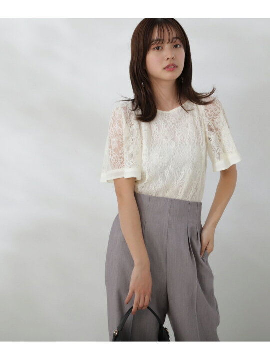 楽天市場】【SALE／50%OFF】レースブラウス PROPORTION BODY DRESSING 