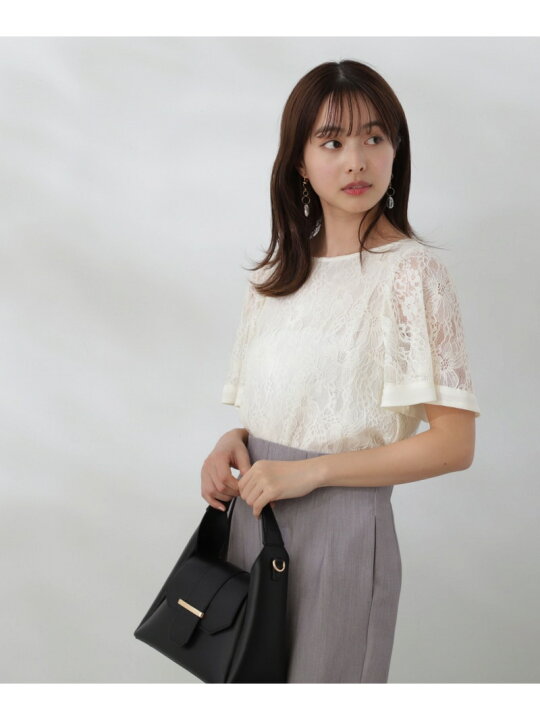 楽天市場】【SALE／50%OFF】レースブラウス PROPORTION BODY DRESSING 