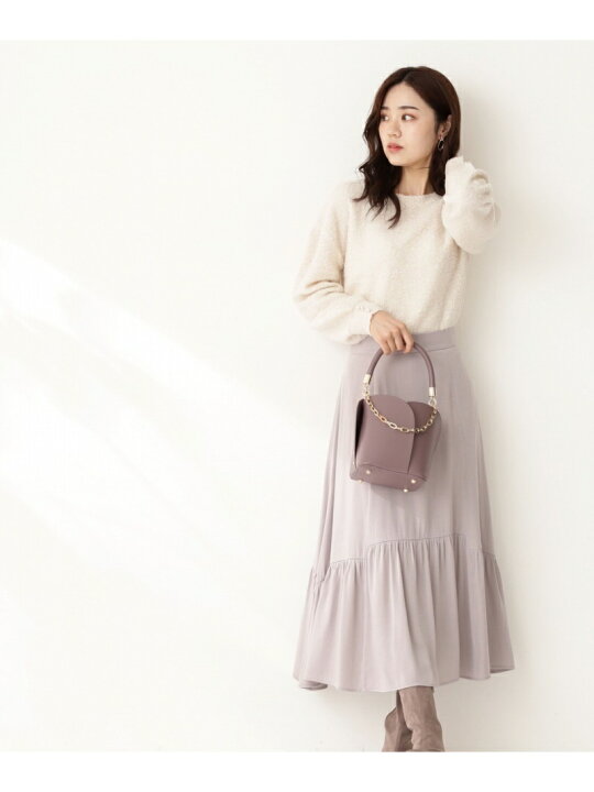 楽天市場】【SALE／50%OFF】ループニット*ティアードスカートセット 
