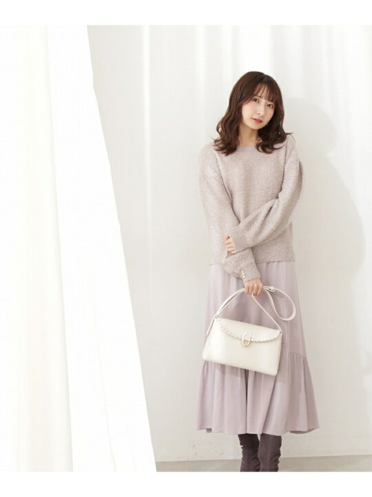楽天市場】【SALE／50%OFF】ループニット*ティアードスカートセット 