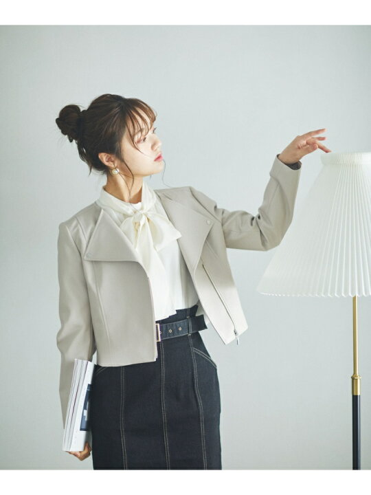 楽天市場】【SALE／30%OFF】フェイクレザーライダース PROPORTION BODY  