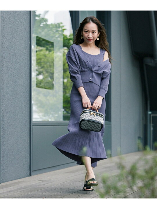 楽天市場】【SALE／50%OFF】カーデ付きニットワンピース PROPORTION  