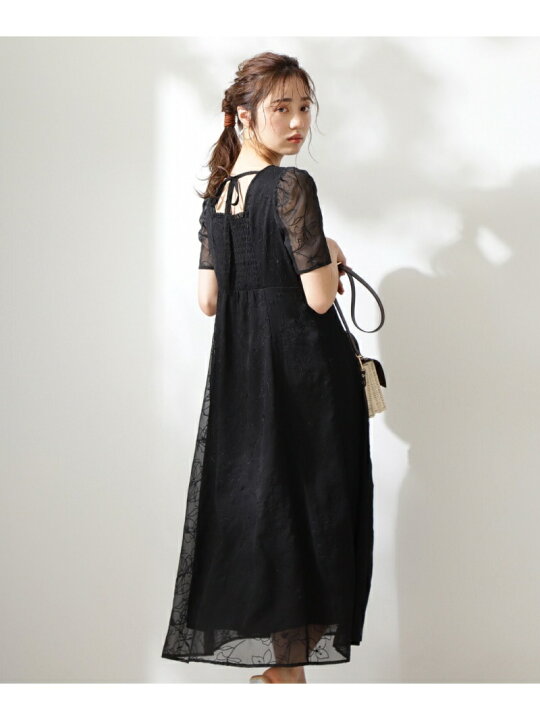 楽天市場】【SALE／50%OFF】＜EDIT COLOGNE＞バックシャン楊柳刺繍 