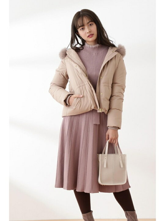 楽天市場】フードファーショートダウン PROPORTION BODY DRESSING 