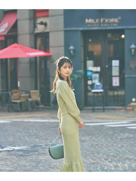 楽天市場 Sale 50 Off Edit Cologne バイカラーアイレットニットアップ Proportion Body Dressing プロポーションボディドレッシング ワンピース ドレス その他のワンピース ドレス Rba E 送料無料 Rakuten Fashion Proportion Body Dressing