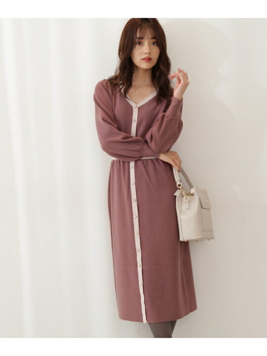 楽天市場】【SALE／10%OFF】配色ニットワンピース PROPORTION BODY 