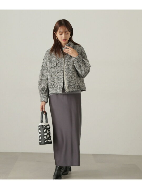 楽天市場】【SALE／60%OFF】MIXツイードブルゾン 24AW PROPORTION BODY 