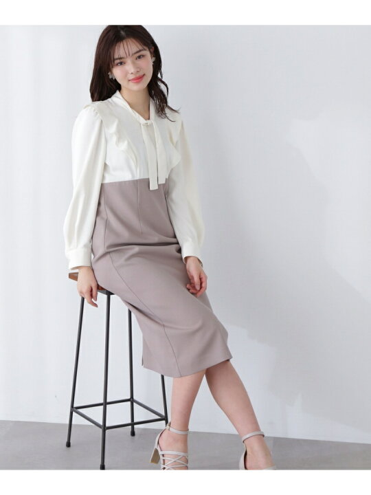 楽天市場】【SALE／50%OFF】ラッフルタイトワンピース PROPORTION BODY 