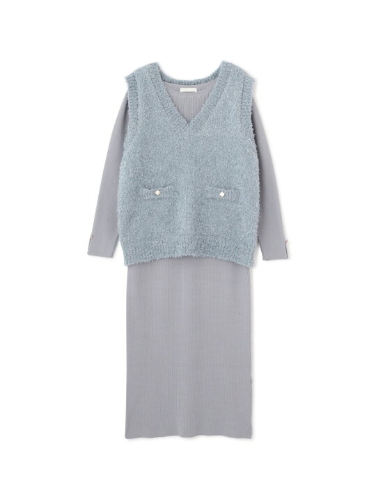 楽天市場】【SALE／30%OFF】テープヤーンベストニット 24AW  