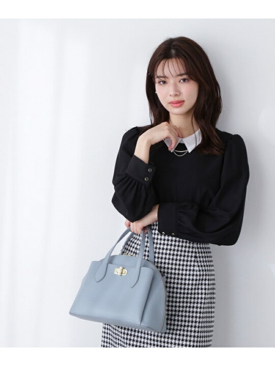 楽天市場】【SALE／30%OFF】襟付き2Wayメタルバーブラウス PROPORTION 