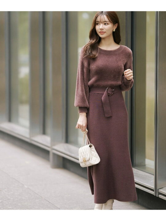 楽天市場】【SALE／50%OFF】フェザーマーメイドニットワンピース WEB  