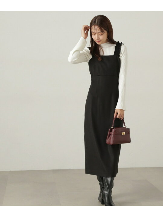 楽天市場】ショルダーフリルワンピース PROPORTION BODY DRESSING 
