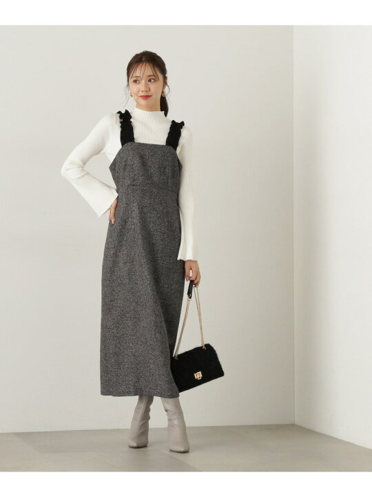 楽天市場】ショルダーフリルワンピース PROPORTION BODY DRESSING 
