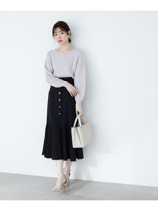 楽天市場】【SALE／50%OFF】フロント釦マーメイドスカート PROPORTION 