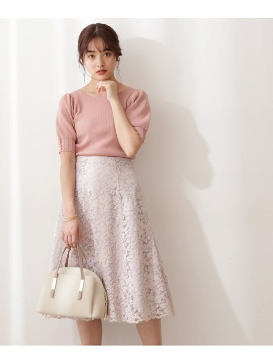 楽天市場】【SALE／50%OFF】フラワーレースフレアスカート PROPORTION  