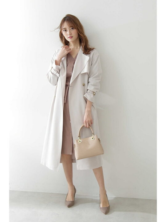 楽天市場】【SALE／20%OFF】《田中みな実さん着用》◇エアリートレンチ  